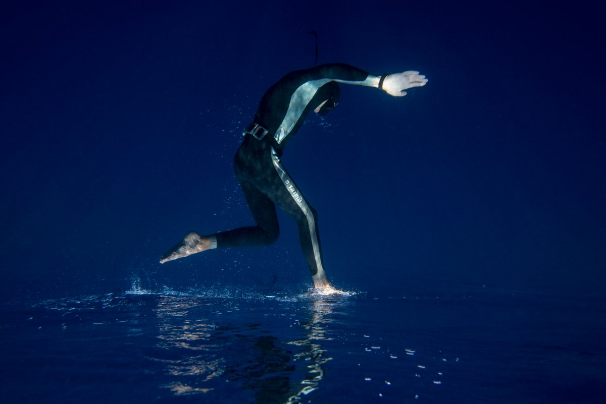 Freediver training course in Mexico