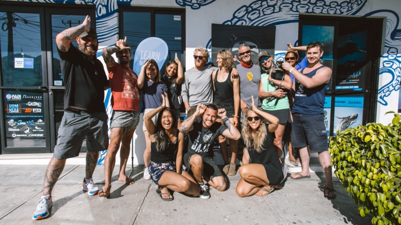 Students at PADI IDC course in Los Cabos, Mexico